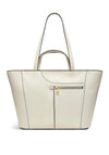 Radley Pockets Icon Leather Tote Bag, Light Neutral