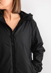 Rains Lohja Insulated Longer Waterproof Jacket, Black