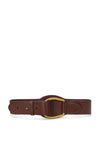 Ralph Lauren Wide Ring Belt, Brown