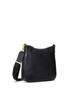 Ralph Lauren Pebbled Leather Cameryn Crossbody, Black