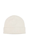 Ralph Lauren Core Knit Beanie, Cream