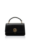 MICHAEL Michael Kors Delancey Leather Crossbody Bag, Black