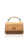 MICHAEL Michael Kors Delancey Leather Crossbody Bag, Camel