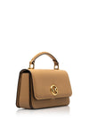 MICHAEL Michael Kors Delancey Leather Crossbody Bag, Camel