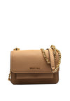 MICHAEL Michael Kors Claire Pebbled Leather Mini Crossbody Bag, Camel