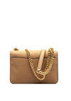 MICHAEL Michael Kors Claire Pebbled Leather Mini Crossbody Bag, Camel