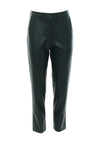 Rant & Rave Lina Fauz Fur Leather Trouser, Green