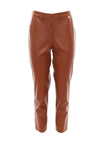 Rant & Rave Lina Fauz Fur Leather Trouser, Tan