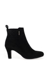 Redz Embellished Heeled Ankle Boots, Black