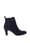 Redz Embellished Heeled Ankle Boots, Navy