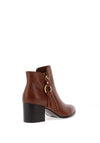 Regarde Le Ciel Taylor Leather Heeled Boot, Cognac