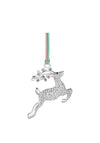 Newbridge Reindeer with Clear Stone Christmas Tree Decoration