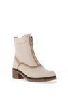 Remonte Zip Detail Ankle Boots, Cream