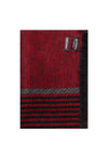 Remus Uomo Contrast Stripe Design Scarf, Red