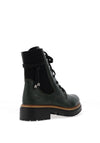 Rieker Tie Detail Military Boots, Green