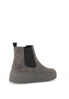 Rieker Leather Platform Chelsea Boot, Grey