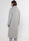 Rino and Pelle Teuni Double Breasted Long Coat, Grey