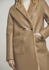 Rino & Pelle Ivon Reversible Double-Breasted Coat, Tan