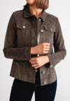 Robell Happy Corduroy Short Jacket, Stone