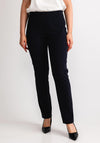 Robell Jacklyn Slim Comfort Trousers, Navy