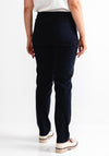 Robell Bella Full Length Stretch Trousers, Navy