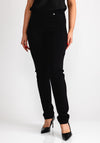 Robell Bella Full Length Comfort Stretch Trousers, Black