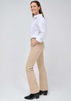 Salsa Secret Mid Rise Straight Leg Chinos, Beige