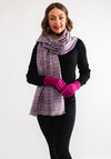 Serafina Collection Scarf and Glove Gift Set, Purple