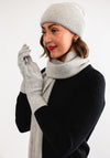 Serafina Collection Hat, Scarf & Gloves Gift Set, Grey