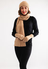 Serafina Collection Hat, Scarf & Gloves Gift Set, Camel