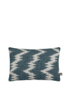 Scatter Box Oscar Boucle Print Cushion, Blue