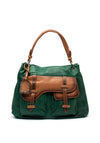 Zen Collection Satchel Shoulder Bag, Green