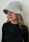 Serafina Collection Knit Bucket Hat, Grey