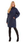 Serafina Collection Waterproof Jacket, Navy