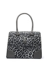 Zen Collection Leopard Print Grab Bag, Grey