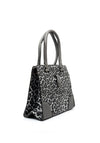 Zen Collection Leopard Print Grab Bag, Grey