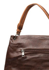 Zen Collection Satchel Shoulder Bag, Brown