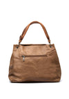 Zen Collection Satchel Shoulder Bag, Light Brown