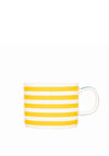 Siip Horizontal Stripe Short Mug, Yellow