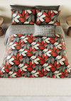 Simply Scandi by Helena Springfield Otto Print Duvet Cover Set, Scarlet