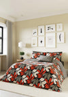 Simply Scandi by Helena Springfield Otto Print Duvet Cover Set, Scarlet