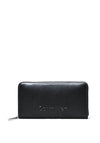 Calvin Klein Large Zip Around Wallet, Black