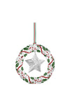 Newbridge Wreath With Star Christmas Tree Decoration