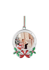 Newbridge Round Holly Frame Christmas Tree Decoration