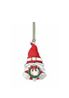 Newbridge Gonk with Wreath Christmas Tree Decoration