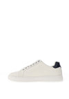 Sloane Bolt Leather Trainers, White