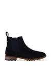 Sloane Ledger Suede Chelsea Boots, Navy