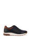 Sloane Max Leather Mix Trainers, Navy