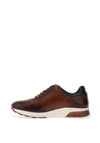 Sloane Max Leather Mix Trainers, Tan & Brown