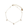 Seventy1 Dainty Chain Anklet, Gold